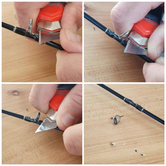 How to repair your fishing rod, how to remove a ring on your rod ?
