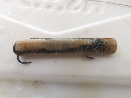 Couteau esché avec un montage stewart.