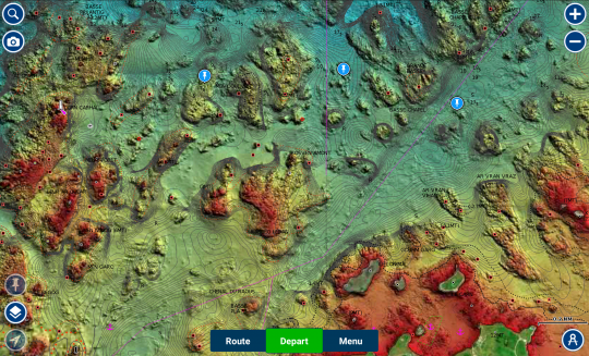Vue Relief Shading.