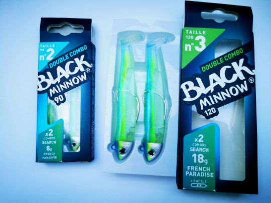 Double Combo Black Minnow 90 Fiiish Combos Search 8 gr
