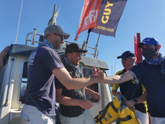 Les compétitions c'est aussi l'occasion de retrouver les amis !