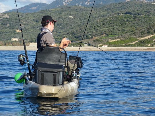 The equipment for sea jig fishing, comfort or power?