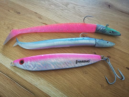 Crazy Sand Eel 220, Sayori shad et jig Hareng sont mes leurres favoris pour pêcher les épaves en verticale