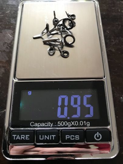 Une rampe d'anneaux titanium/Torzite est extrêmement légère !