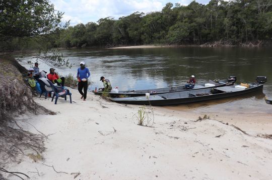 Le repas du midi, un moment de repos et de partage.