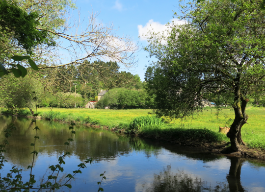 Le parcours du Canardig sur l'Elorn