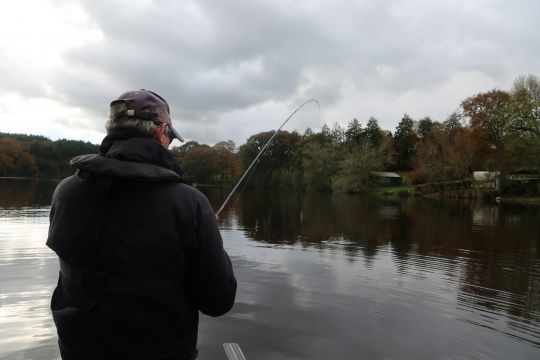 Trout fishing in reservoirs, accessories and small equipment