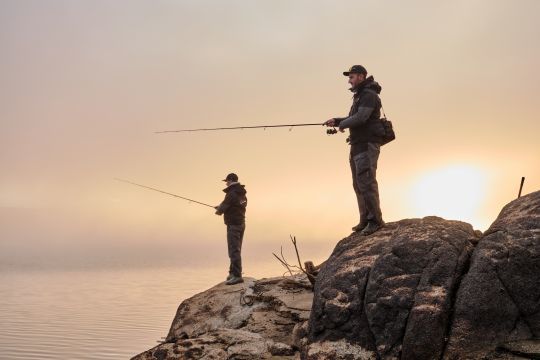 Deux frères passionnés de pêche