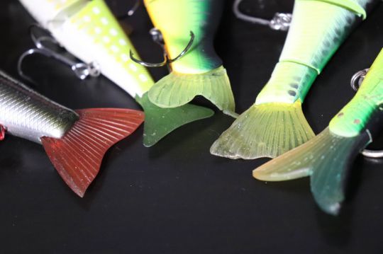 Hard swimbaits, 4 tips to extend the life of the tails