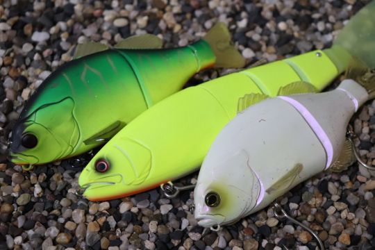 Chartreuse hard lures, so rare, yet so effective!