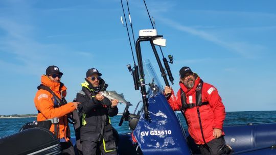 Chaque poisson pris fait le bonheur de l'équipage. Tous les points validés vont compter.