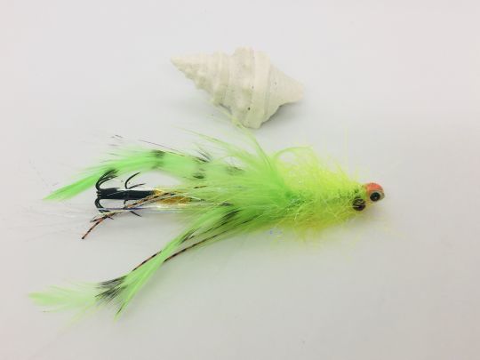 Flies and jigs for whipping squid