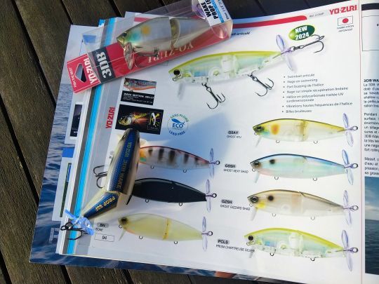 New for 2024: the 3DB Wake Prop (F), an articulated propeller lure