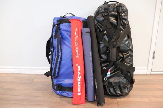 Choose the Duffel bag for lightweight fishing trips!