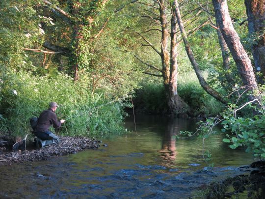 Savoir lancer en roulé permet de s'adapter à la configuration de vos coins de pêche