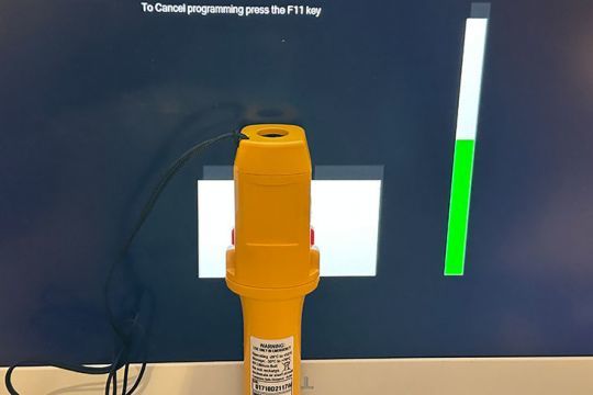 Scan de la balise en cours pour lui envoyer le MMSI du bateau