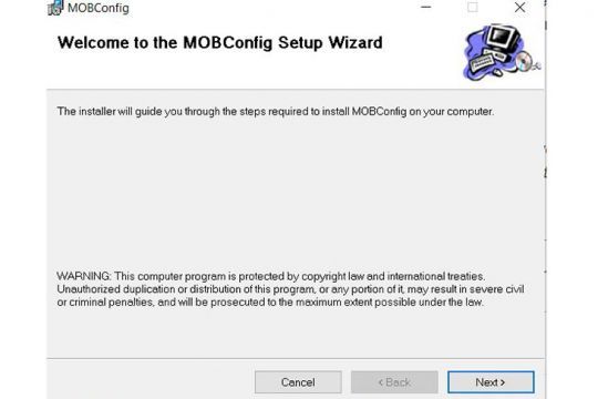 Double-cliquer sur le logiciel pour lancer l'installation