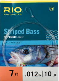 Les bas de ligne Rio Striper sont performants pour pêcher le bar à la mouche