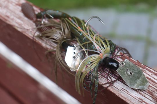 Le chatterbait est facile d'utilisation.