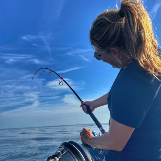Les femmes ont été à l'honneur a bord cet été. 