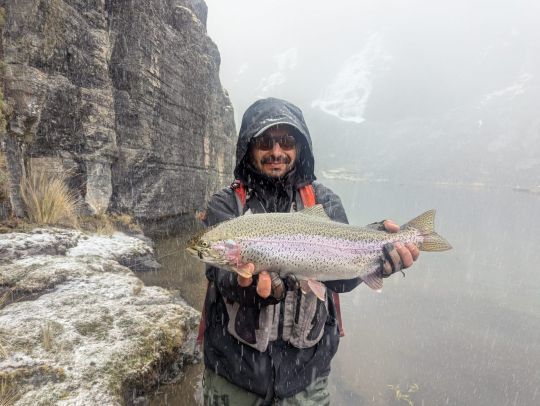 Les conditions météo parfois difficiles de l'Altiplano...