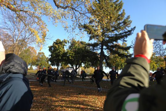 Qui a dit que la pêche ce n'est pas sportif?