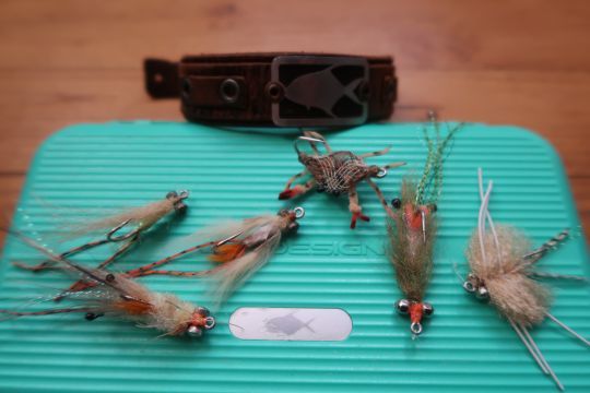 Mouche crabe ou crevette? il faut choisir en fonction des situations et du comportement des poissons
