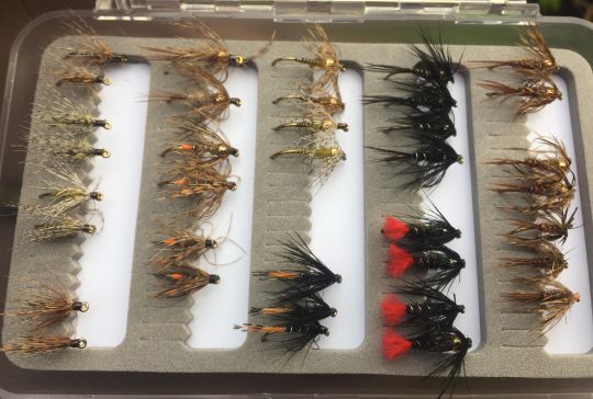 Sélection de mouches noyées de l'auteur