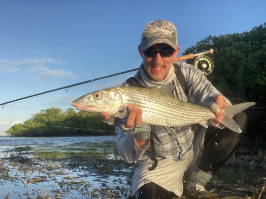 Toujours un grand moment lorsque l'on parvient à duper un bonefish