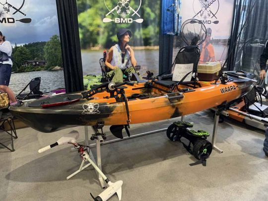 Le kayak est populaire au Québec.