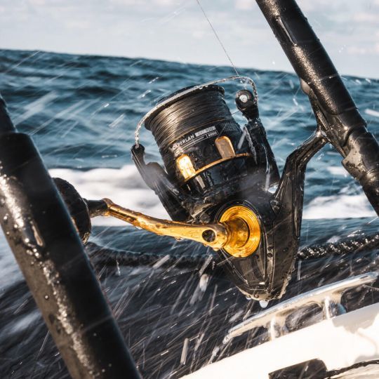 Le moulinet BXT-900 en taille 6000 est adapté à la mer ou au silure