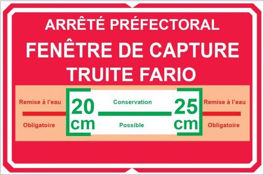 Onze associations ont déjà fixé une fenêtre de capture sur leurs rivières et affluents, parfois sur certains tronçons, parfois sur tout le linéaire. 