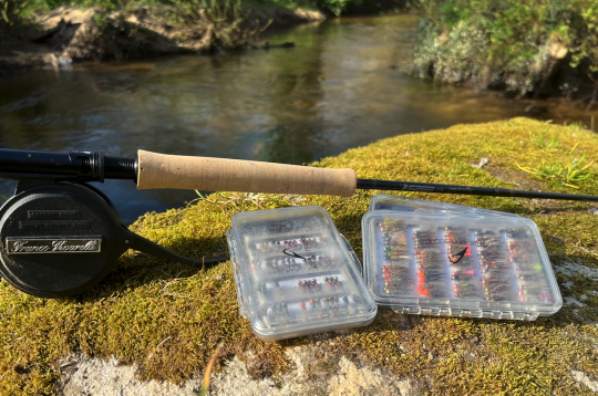 Une canne, quelques nymphes et le tour est joué! 