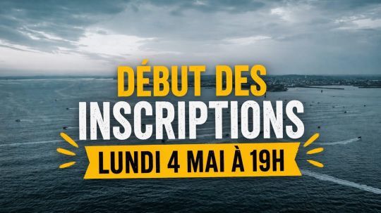 Ne loupez pas la date pour l'inscription ! 