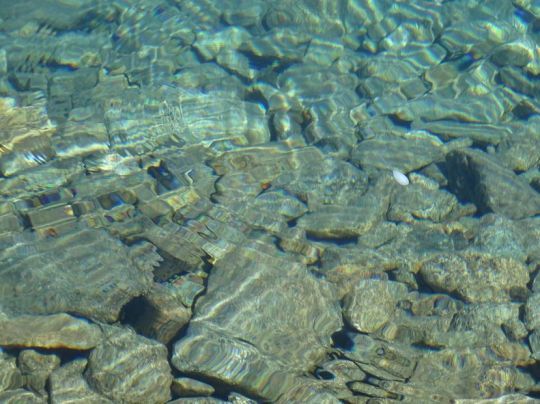 Pêcher des eaux translucides.