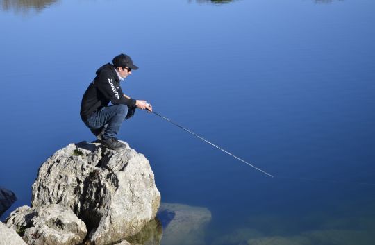 Choisir son spot de pêche.