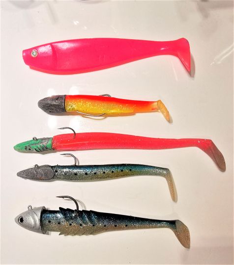 Leurres truite de mer et poissons nageurs