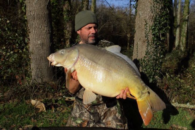 A big fish caught with a stick bait