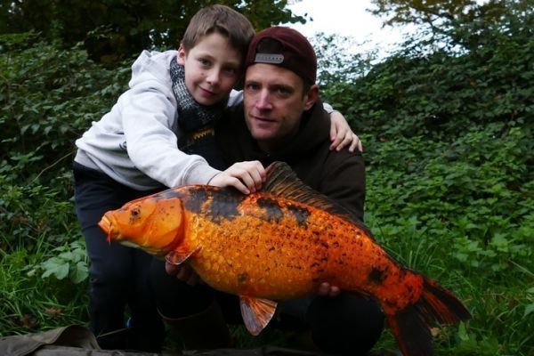 Heavy tackle for carp fishing