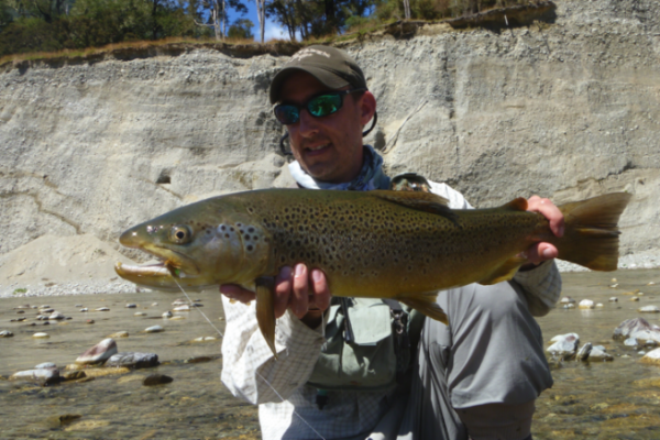 Catching beautiful fish is rarely a matter of luck.