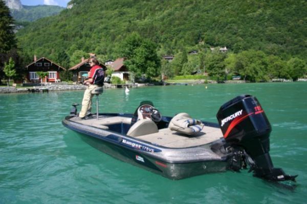 The Bass Boat is specifically designed for fishing