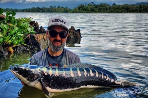 Fishing for Giant Snakehead