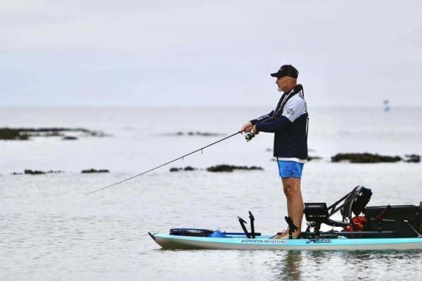 Paddle fishing