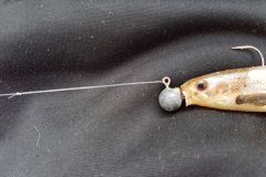 Connection knot for quick lure change
