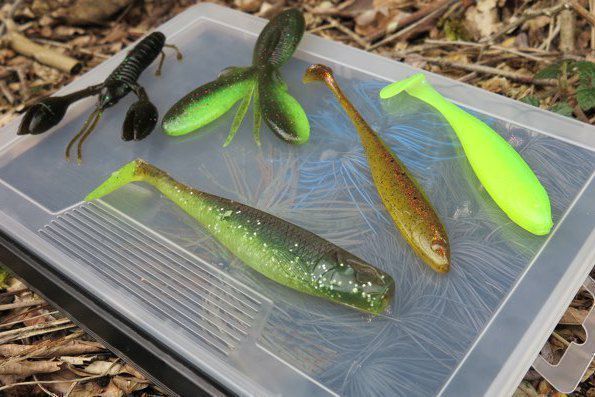 Pike fishing with Rubber Jig, how to choose your trailer ?