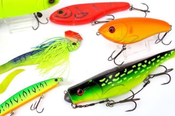 A range of lures with 