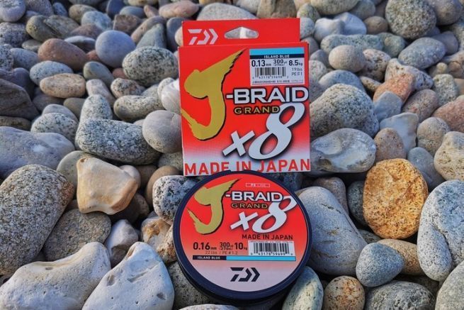 Daiwa J-braid Grand X8 braid offers almost unbeatable value for money.