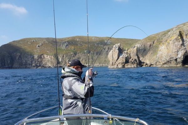 Embark and fish Cap de la Hague at the western tip of the Cotentin peninsula