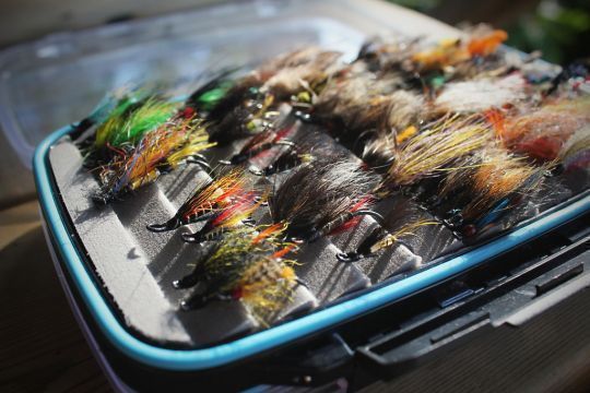 Salmon flies, not so easy to choose...