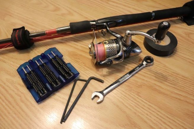 The importance of taking what you need to repair your equipment on a fishing trip